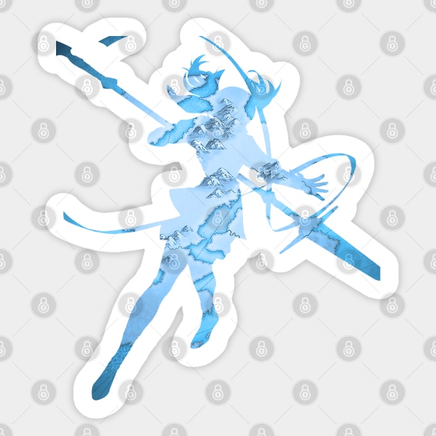 Cynthia: Hero Chaser Sticker by Raven's Secret Shop